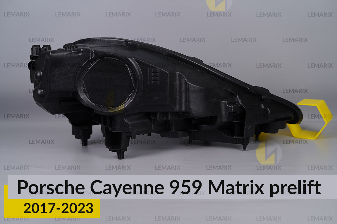 Корпус фари Porsche Cayenne 959 Matrix (2017-2023) дорест лівий