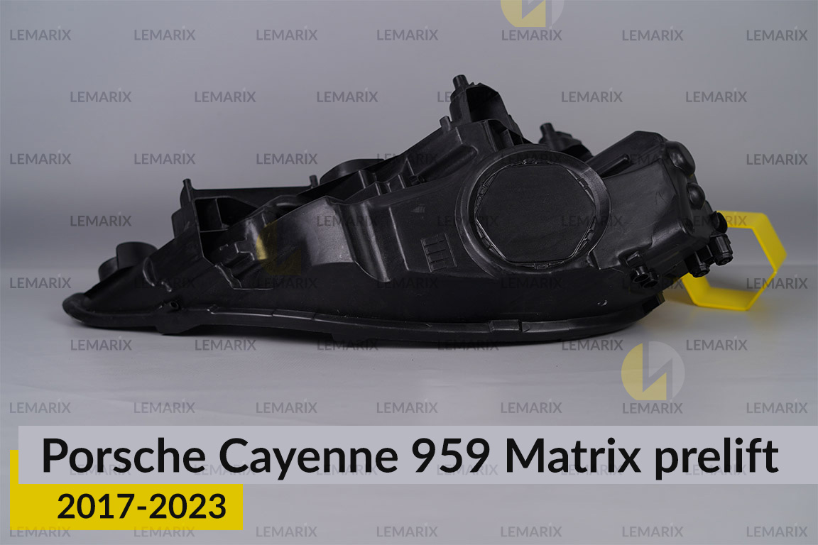 Корпус фари Porsche Cayenne 959 Matrix (2017-2023) дорест лівий