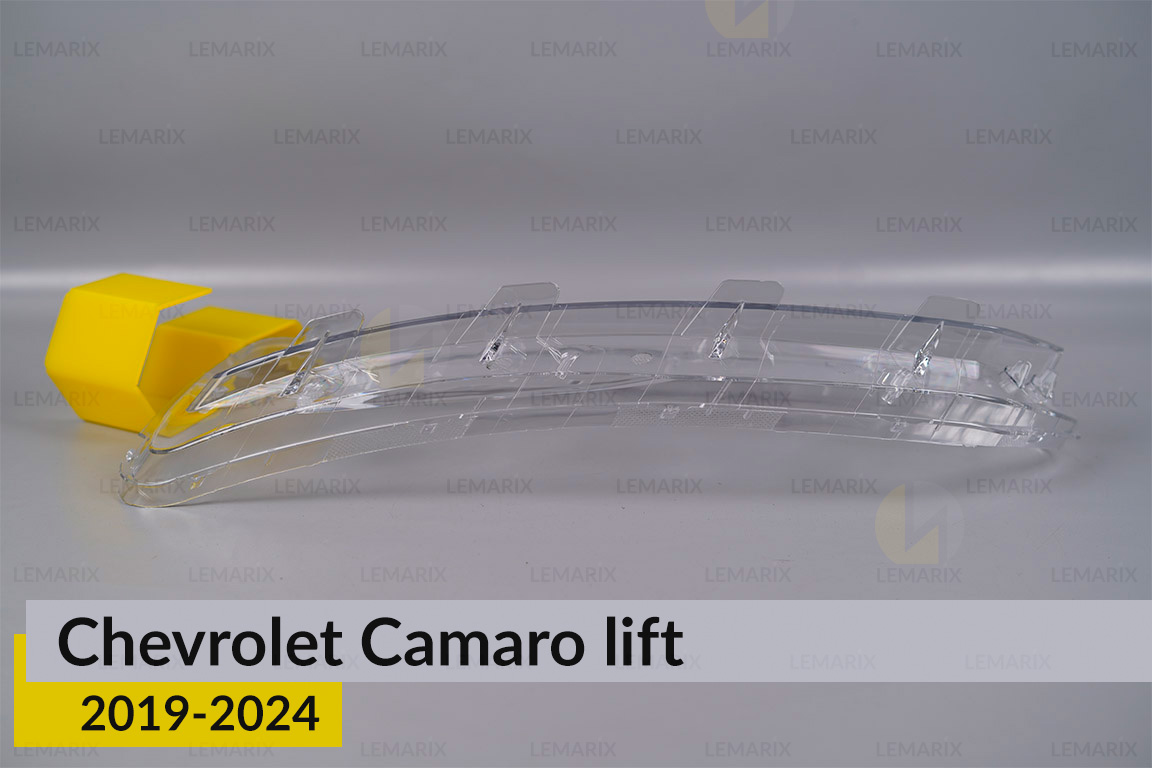 Скло фари Chevrolet Camaro (2019-2024) рест ліве