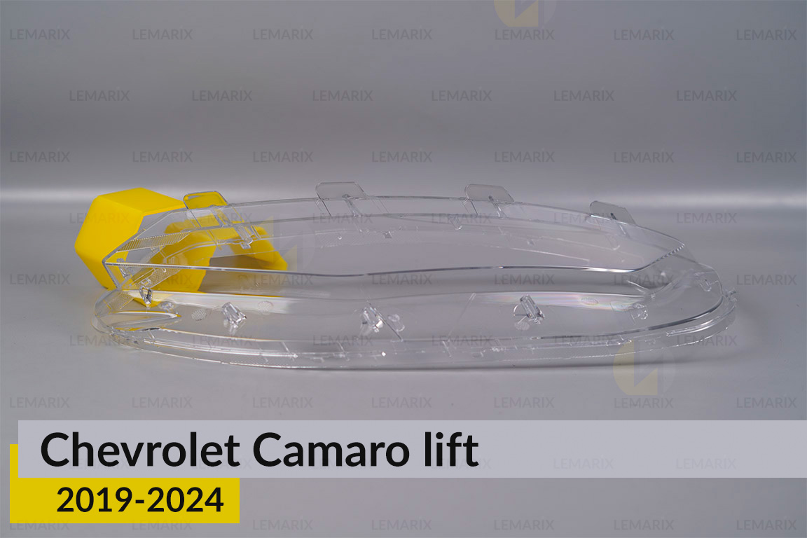 Скло фари Chevrolet Camaro (2019-2024) рест ліве