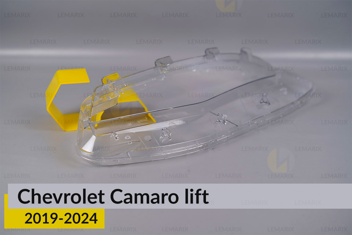 Скло фари Chevrolet Camaro (2019-2024) рест ліве
