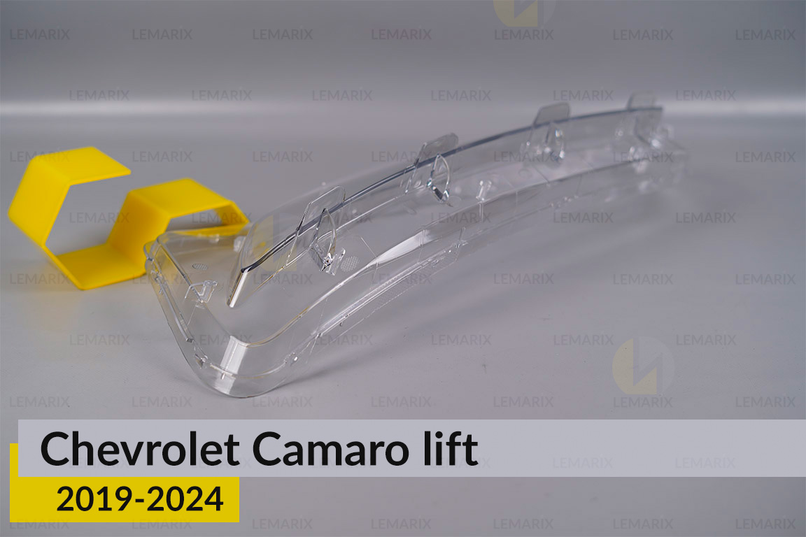 Скло фари Chevrolet Camaro (2019-2024) рест ліве