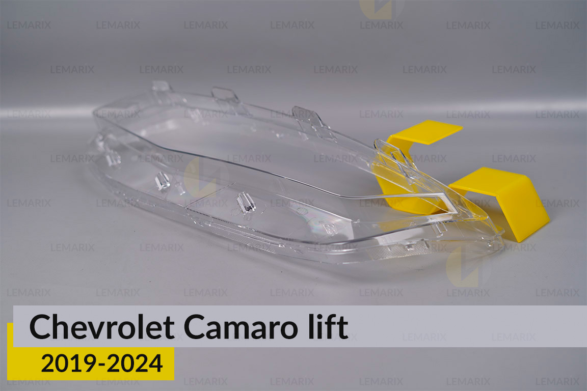 Скло фари Chevrolet Camaro (2019-2024) рест ліве