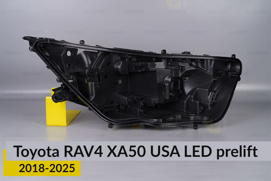 Корпус фари Toyota RAV4 XA50 USA LED (2018-2026) дорест правий