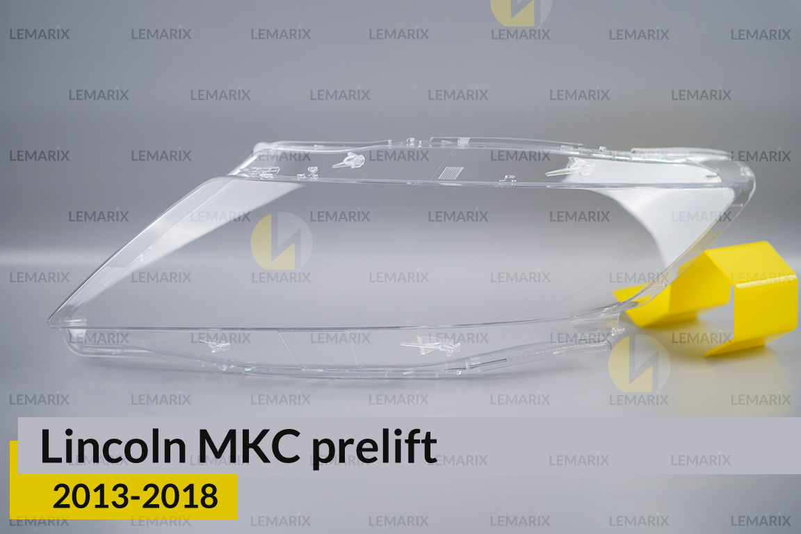 Скло фари Lincoln MKC (2013-2018) дорест ліве