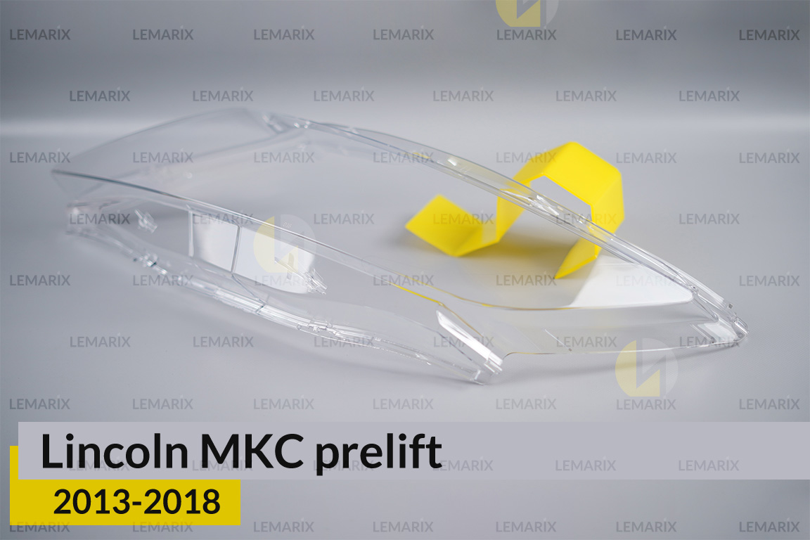 Скло фари Lincoln MKC (2013-2018) дорест ліве
