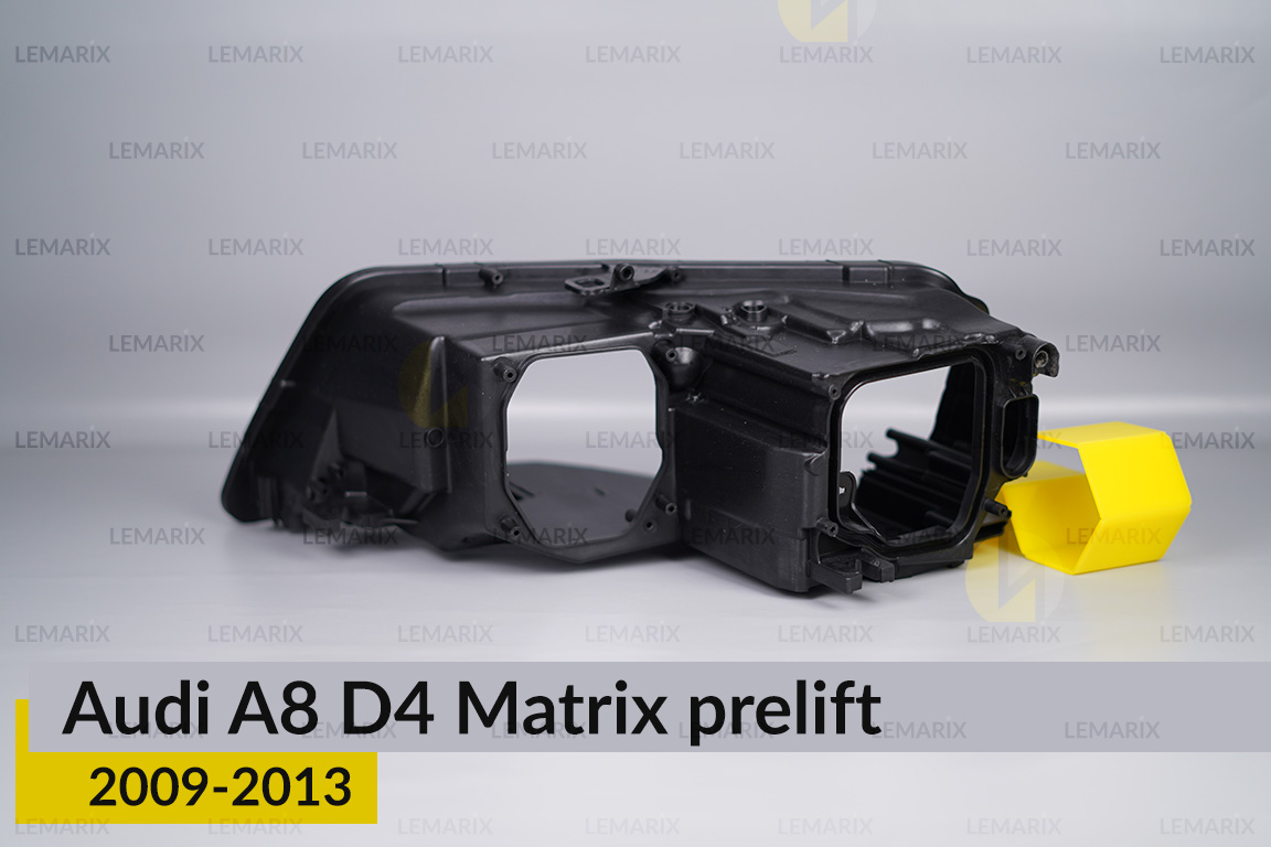 Корпус фари Audi A8 D4 Matrix (2009-2013) дорест правий