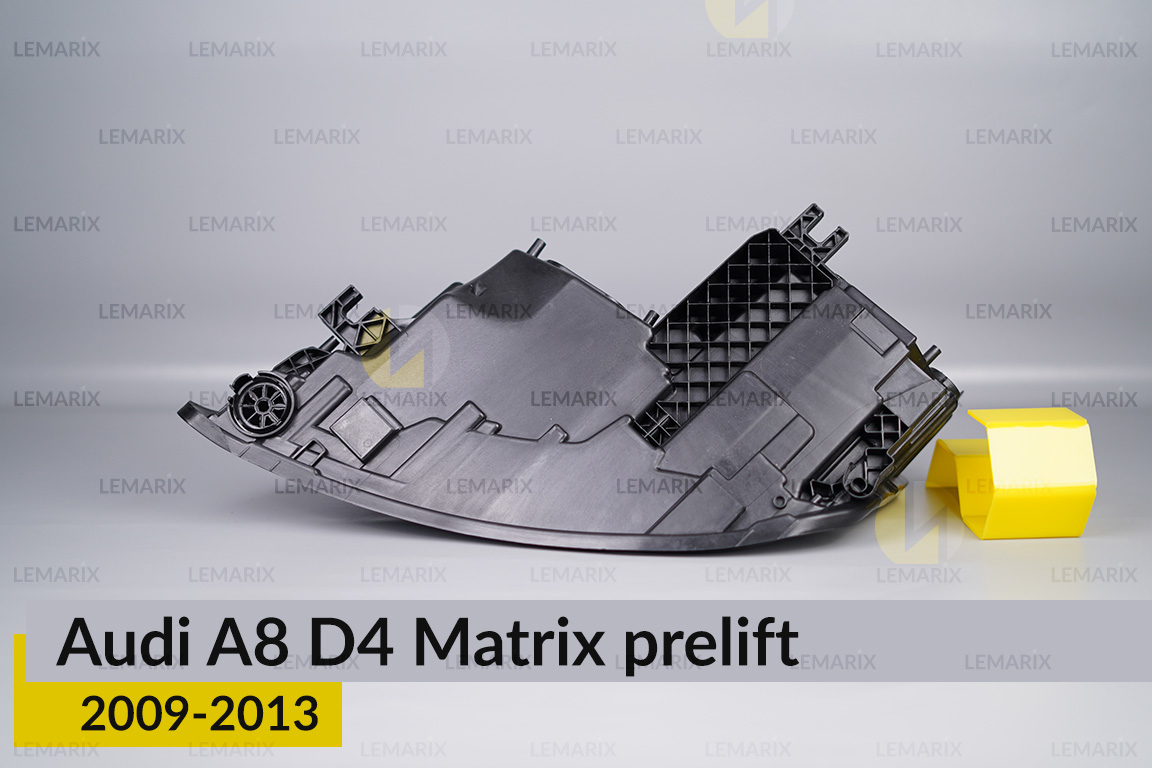 Корпус фари Audi A8 D4 Matrix (2009-2013) дорест правий