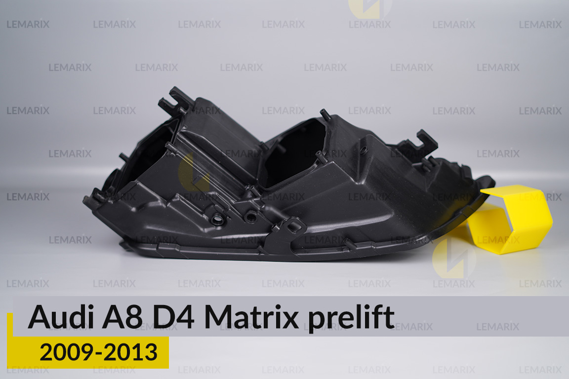 Корпус фари Audi A8 D4 Matrix (2009-2013) дорест правий