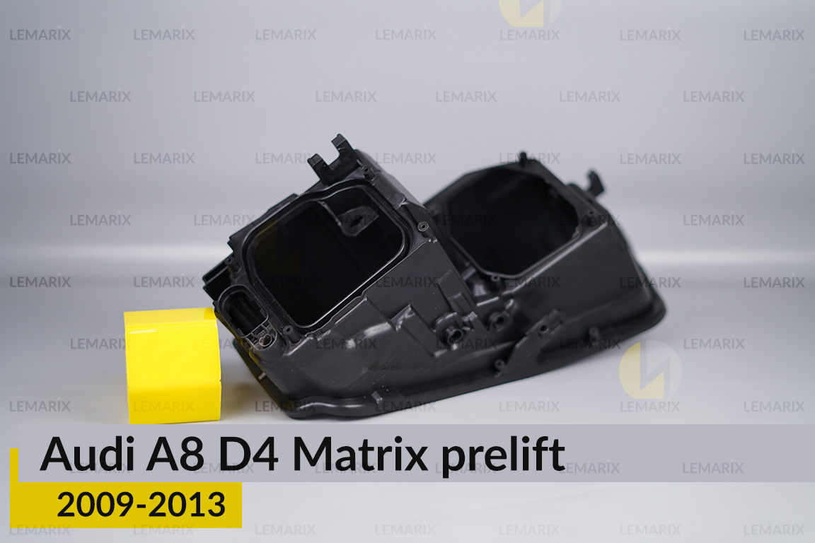 Корпус фари Audi A8 D4 Matrix (2009-2013) дорест правий