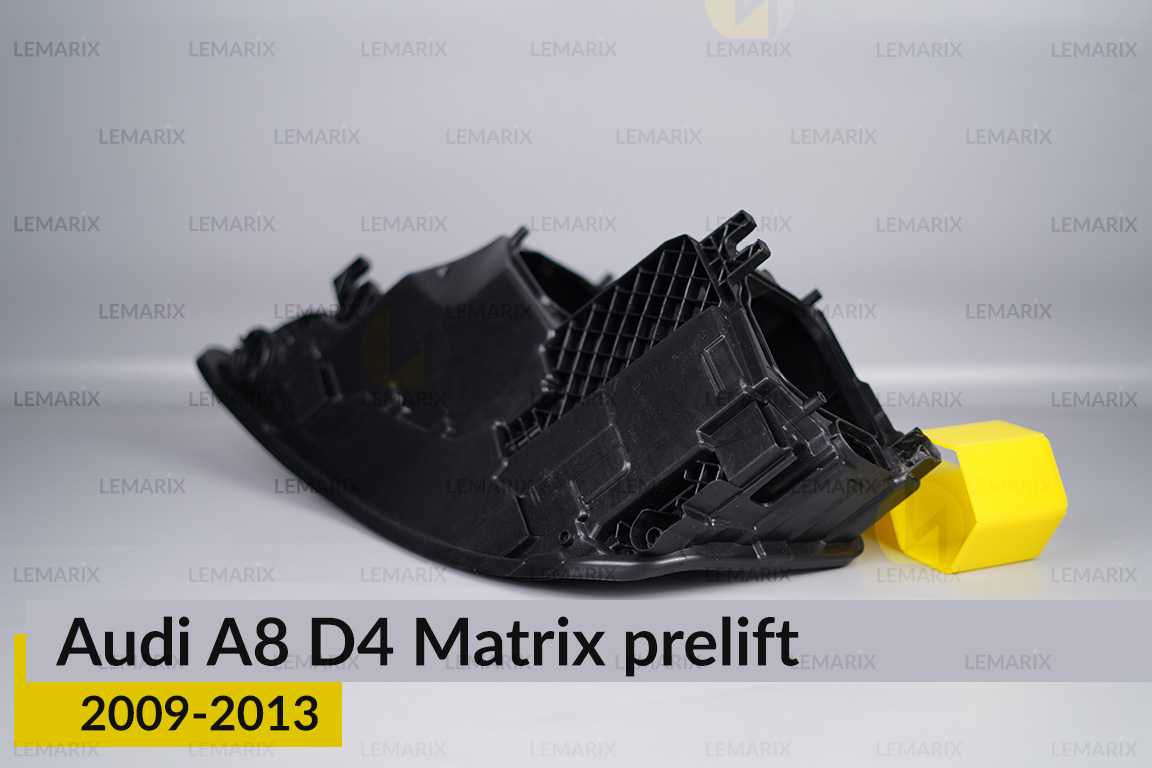 Корпус фари Audi A8 D4 Matrix (2009-2013) дорест правий