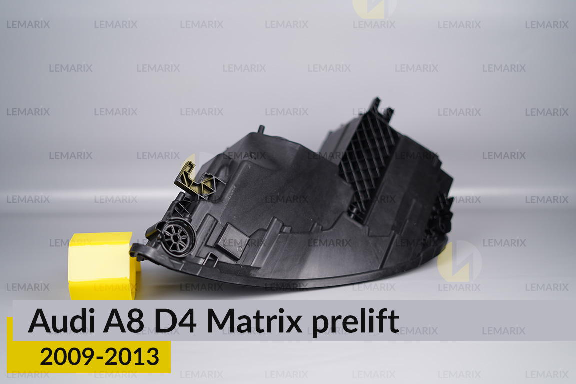 Корпус фари Audi A8 D4 Matrix (2009-2013) дорест правий