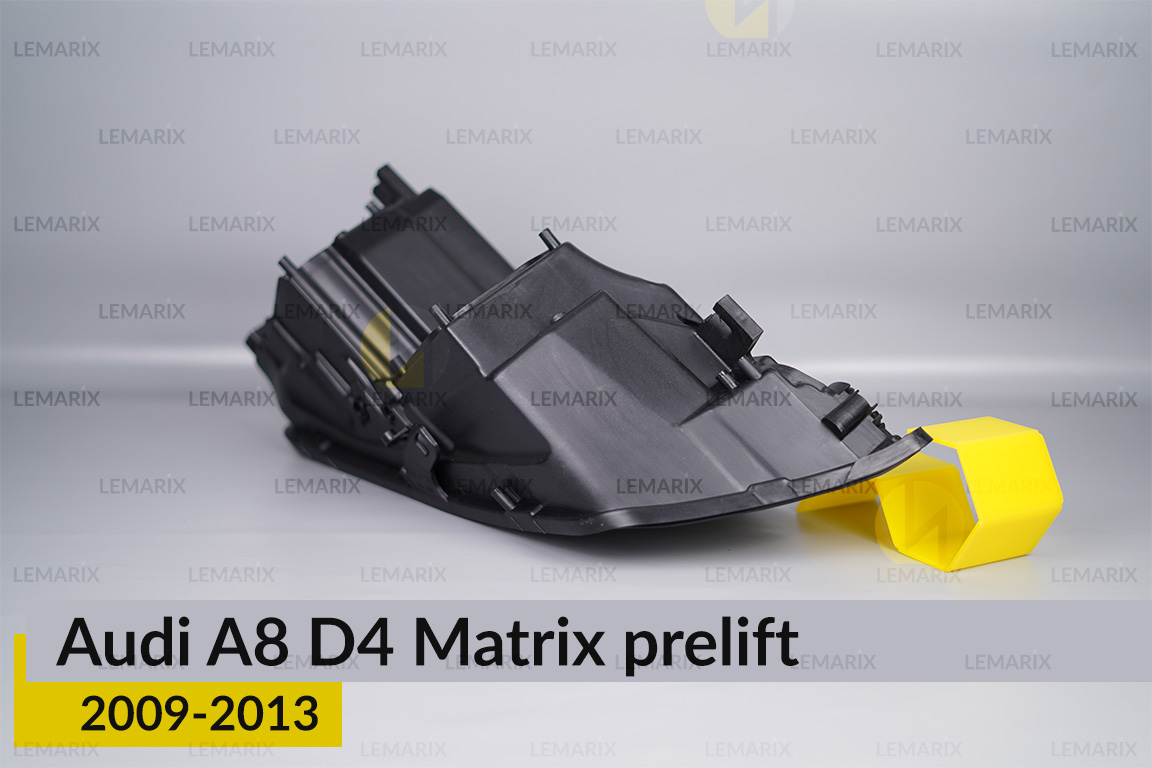 Корпус фари Audi A8 D4 Matrix (2009-2013) дорест правий