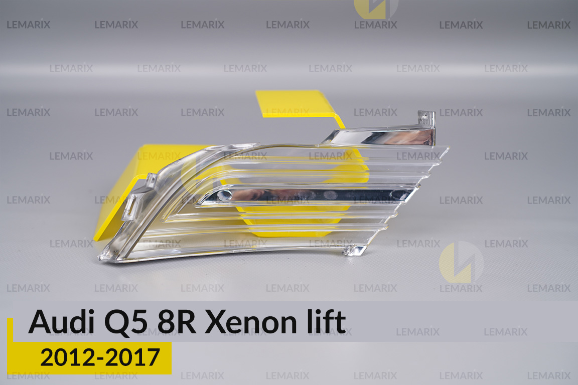 Хромований абажур фари Audi Q5 8R Xenon (2012-2017) рест правий