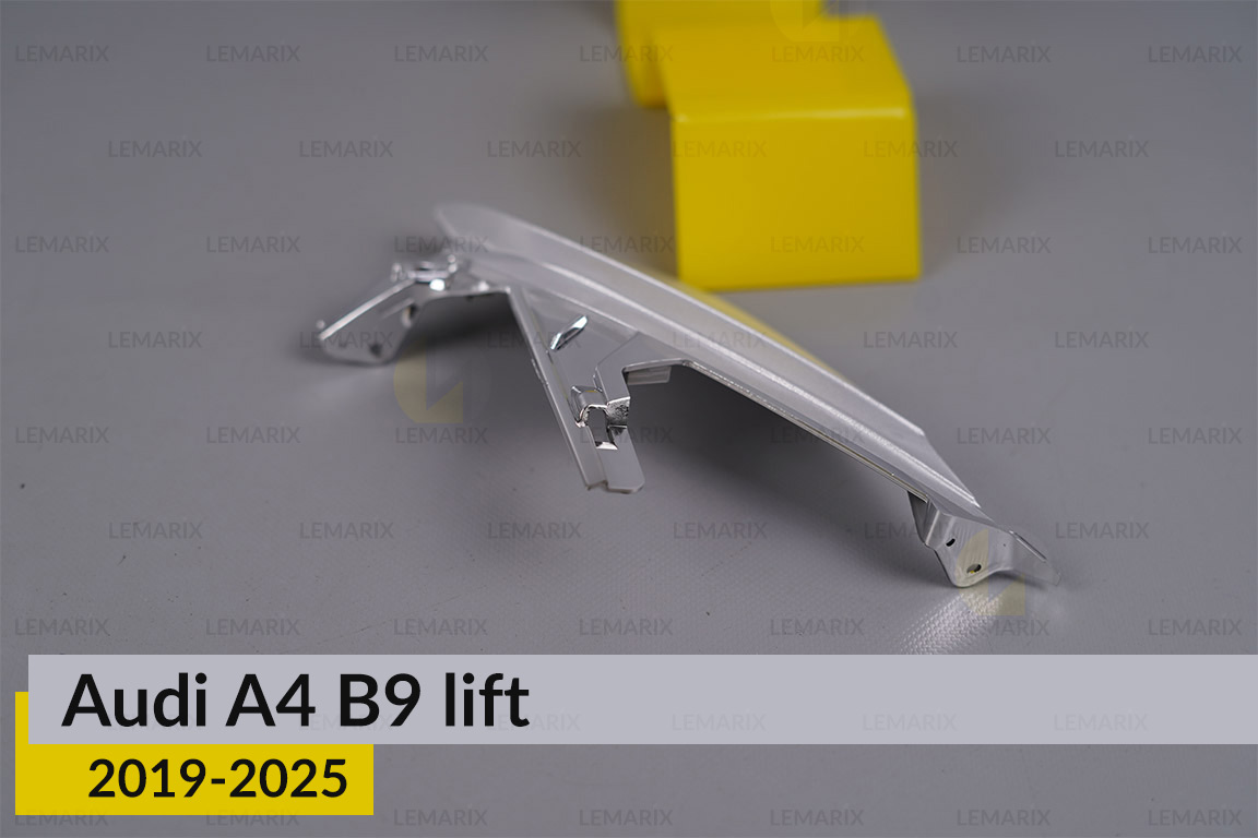 Хромована маска бокова лицьова Audi A4 B9 (2019-2025) рест ліва