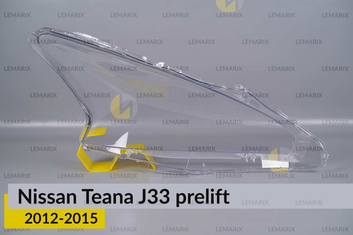 Скло фари Nissan Teana J33 (2012-2015) дорест ліве
