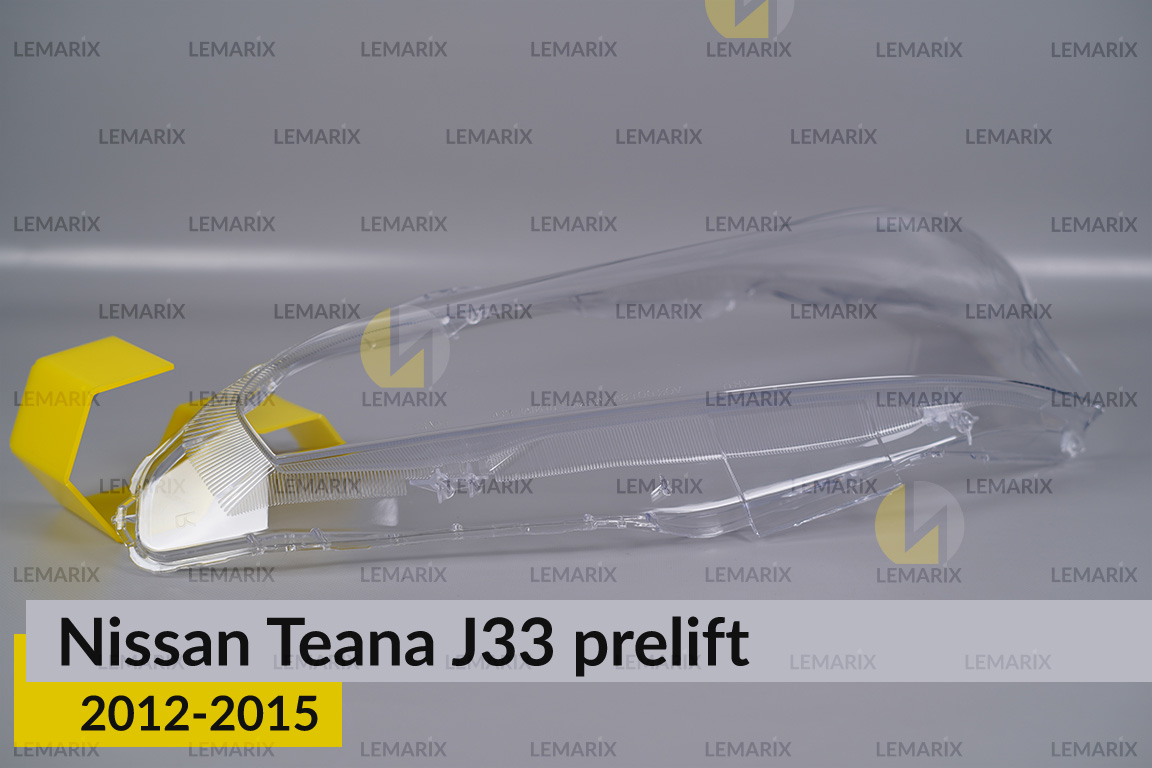 Скло фари Nissan Teana J33 (2012-2015) дорест ліве