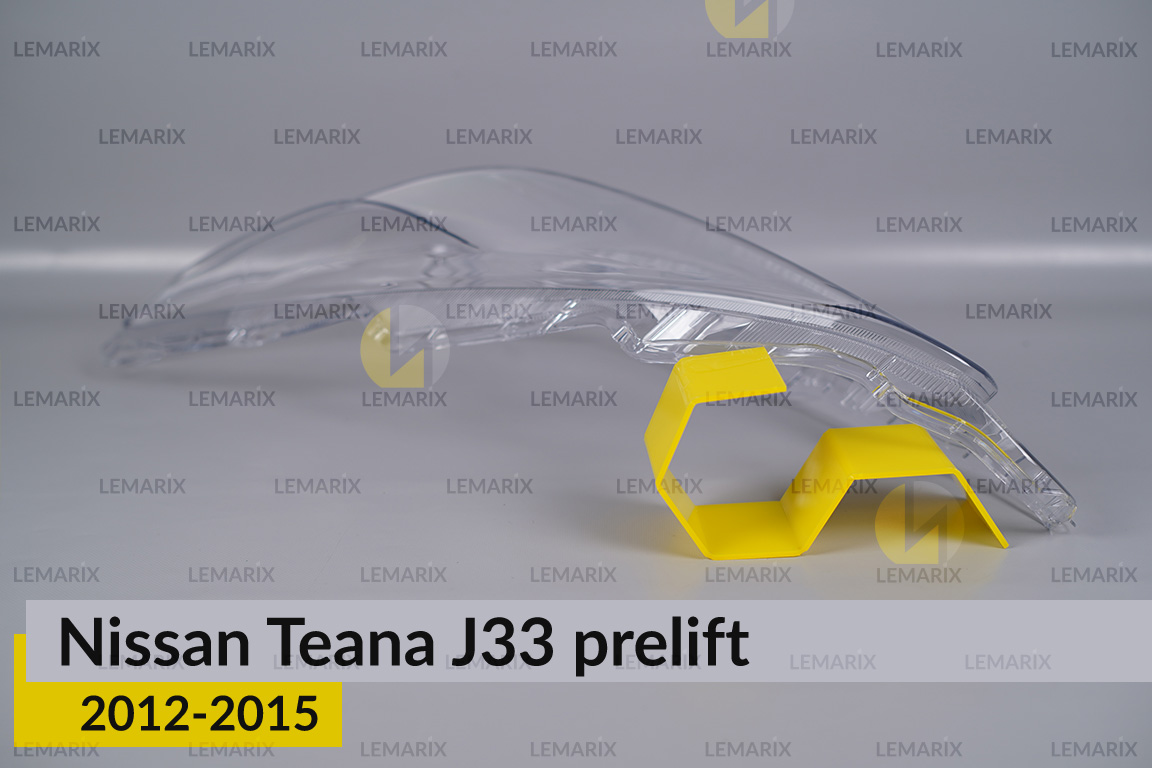 Скло фари Nissan Teana J33 (2012-2015) дорест ліве