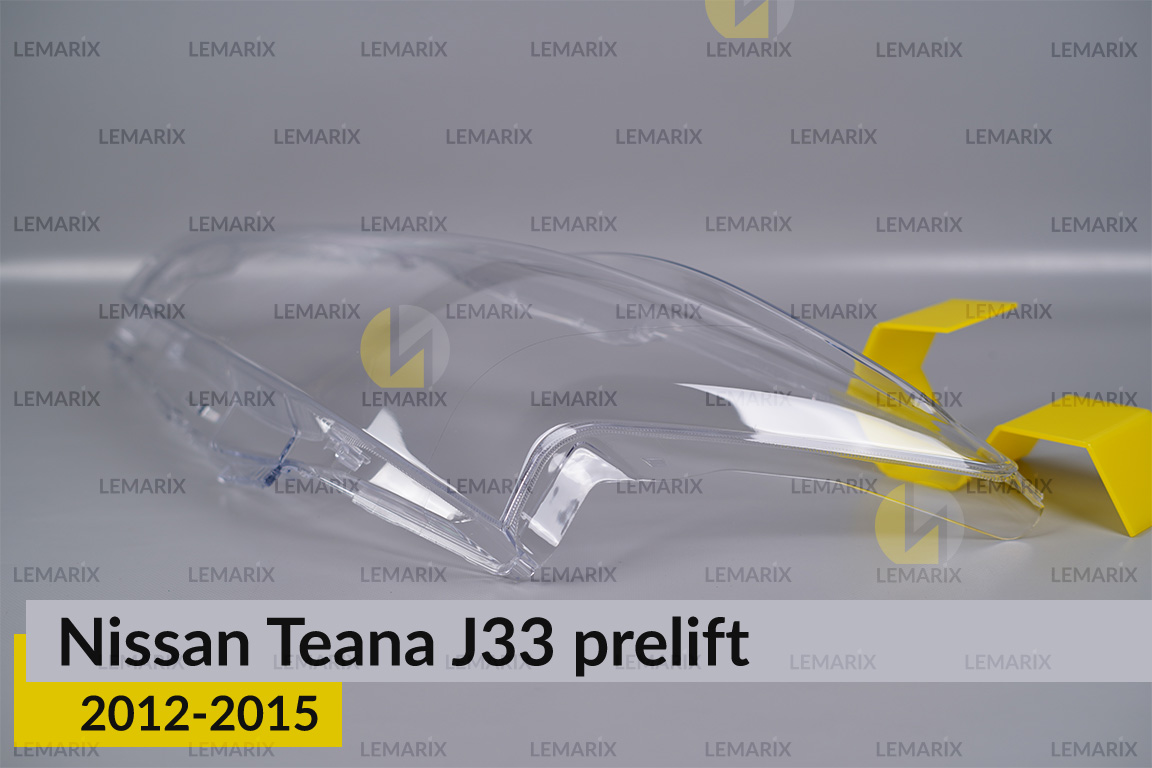 Скло фари Nissan Teana J33 (2012-2015) дорест ліве