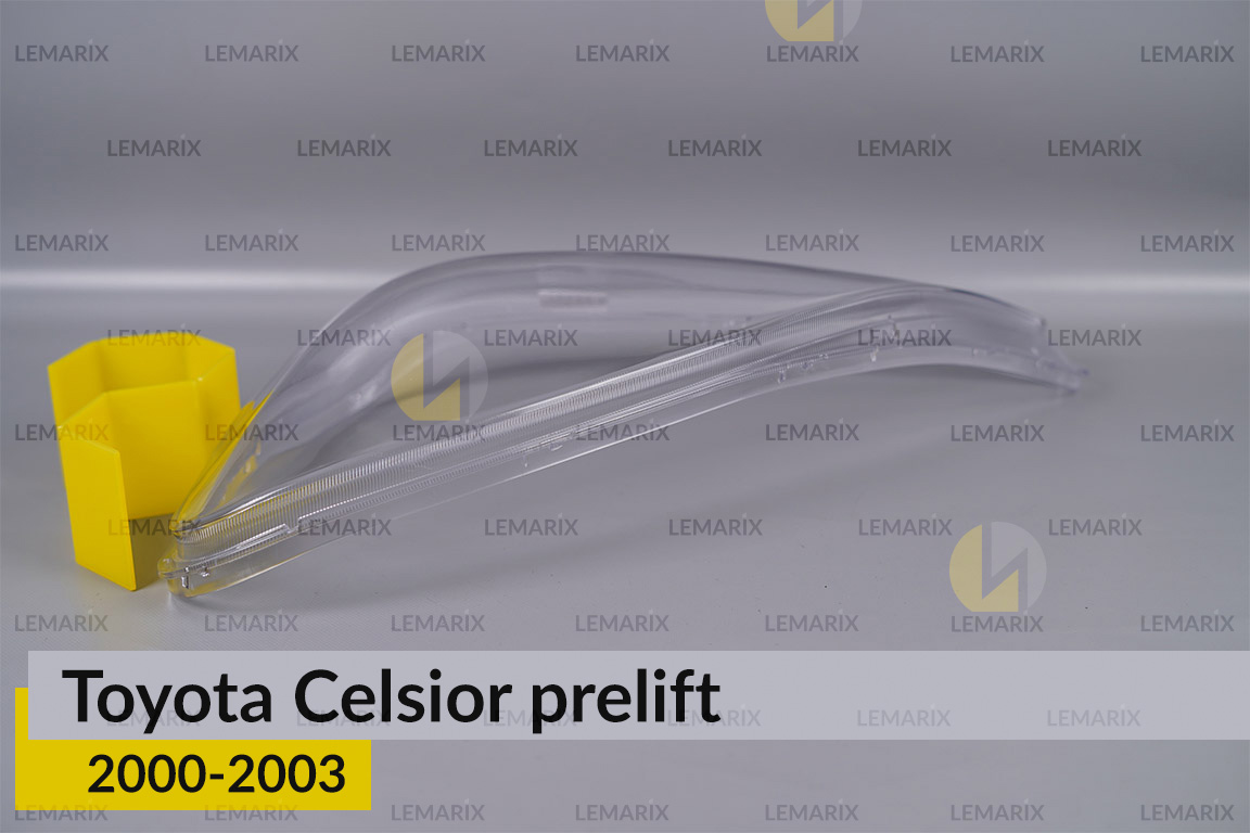 Скло фари Toyota Celsior (2000-2003) дорест ліве