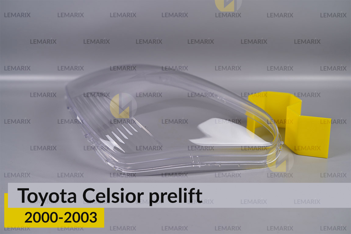 Скло фари Toyota Celsior (2000-2003) дорест ліве