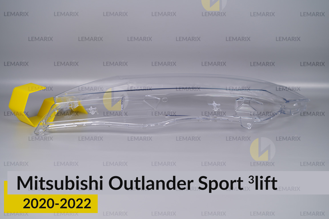 Скло фари Mitsubishi Outlander Sport (2020-2022) 3 рест ліве