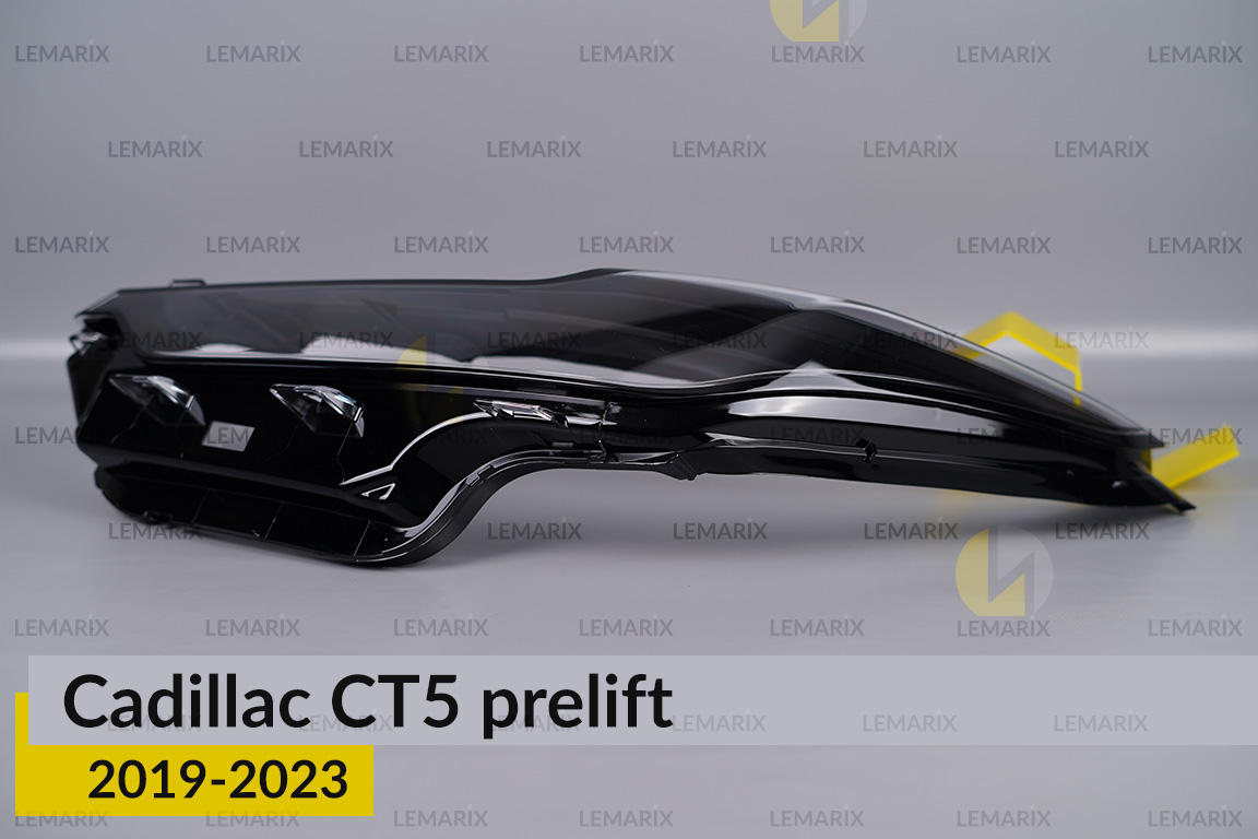 Скло фари Cadillac CT5 (2019-2023) дорест ліве