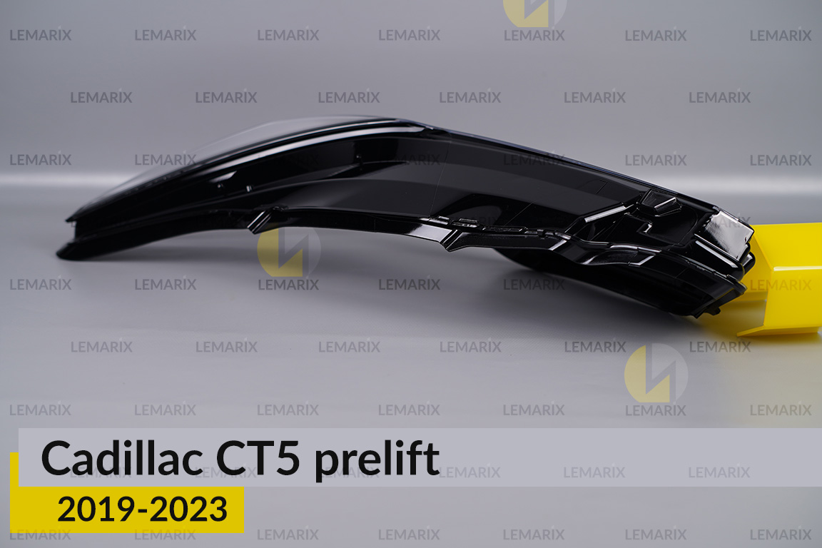 Скло фари Cadillac CT5 (2019-2023) дорест ліве