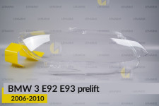 Скло фари BMW 3 E92 E93 (2006-2010) дорест праве