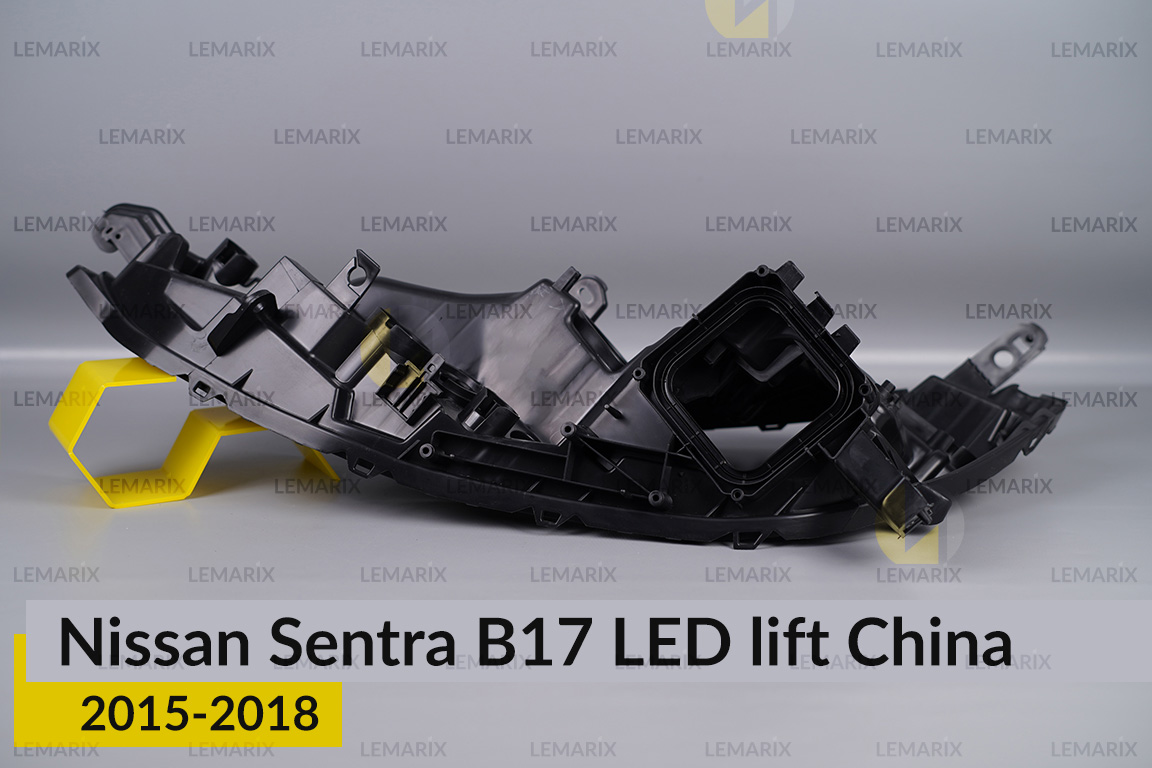 Корпус фари Nissan Sentra B17 LED China (2015-2018) рест правий