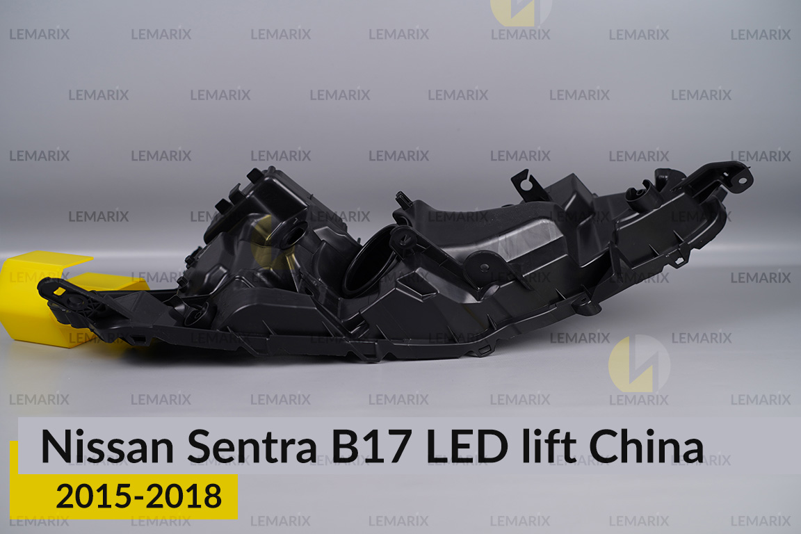 Корпус фари Nissan Sentra B17 LED China (2015-2018) рест правий