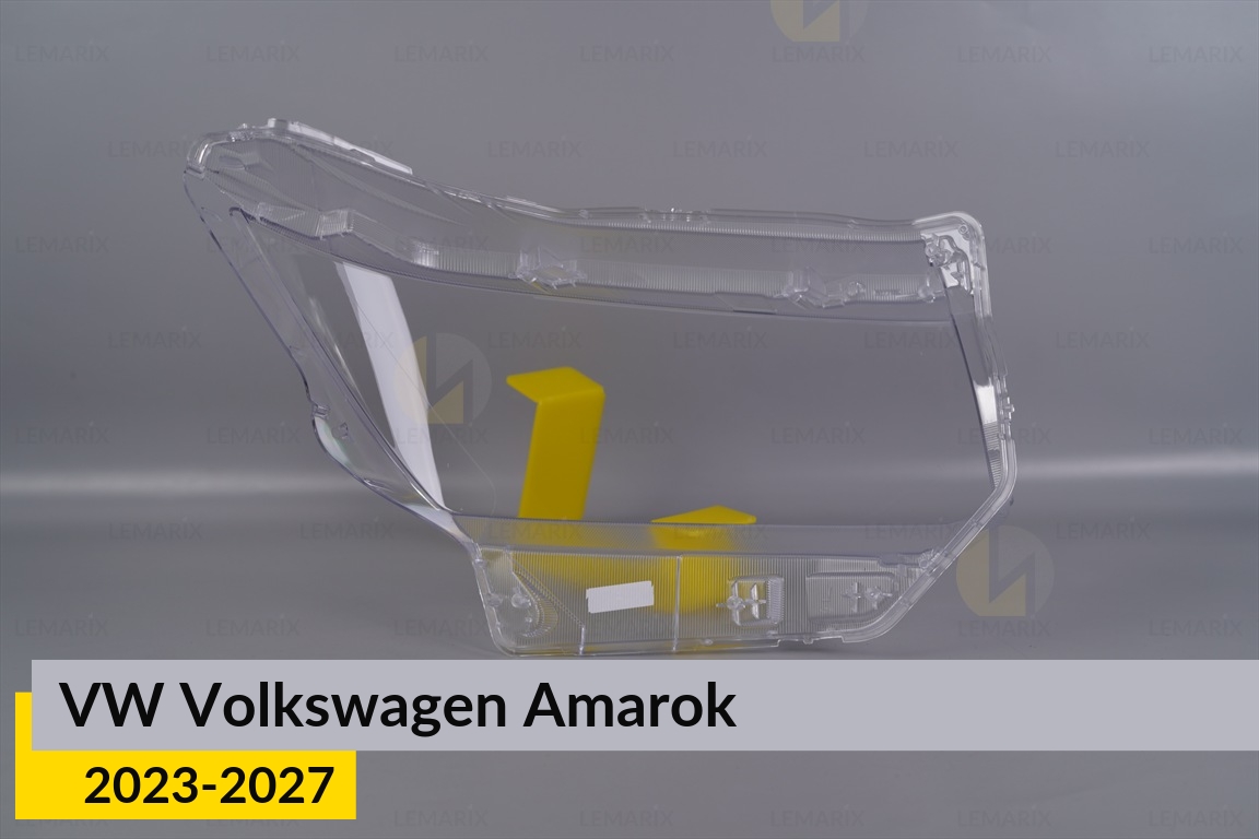 Скло фари VW Volkswagen Amarok (2023-2027) ліве