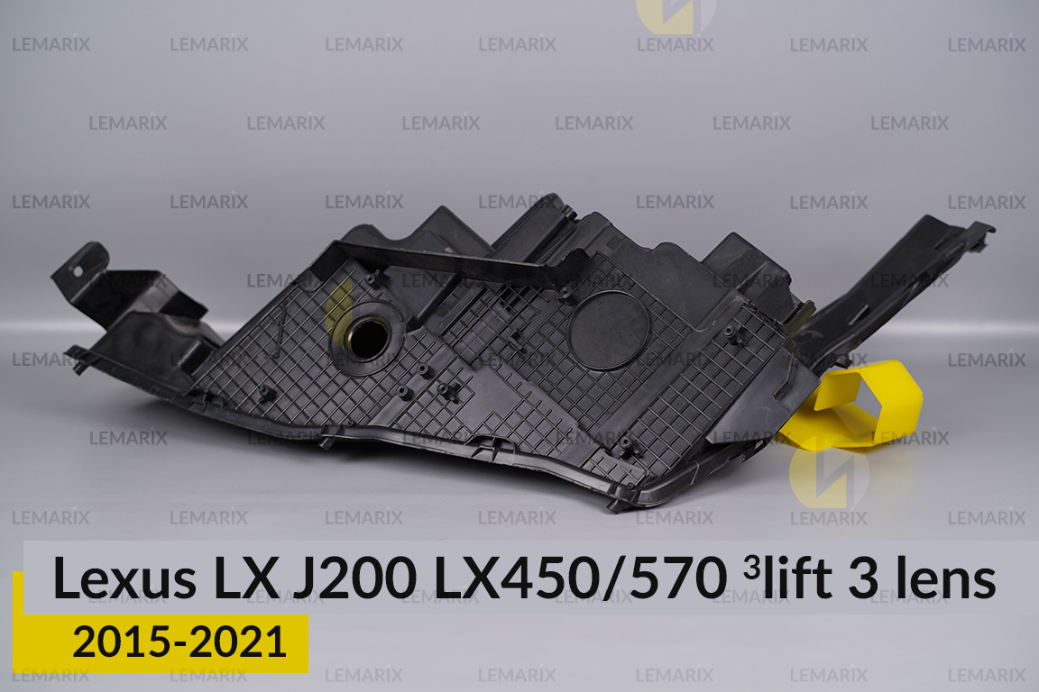 Корпус фари Lexus LX J200 LX450/570 3 лінзи (2015-2021) 3 рест правий