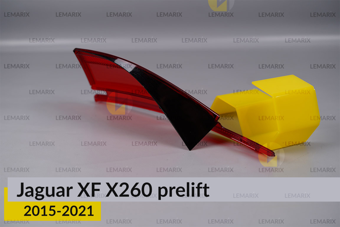 Скло заднього ліхтаря внутрішнє в кришці багажника Jaguar XF X260 (2015-2021) дорест ліве