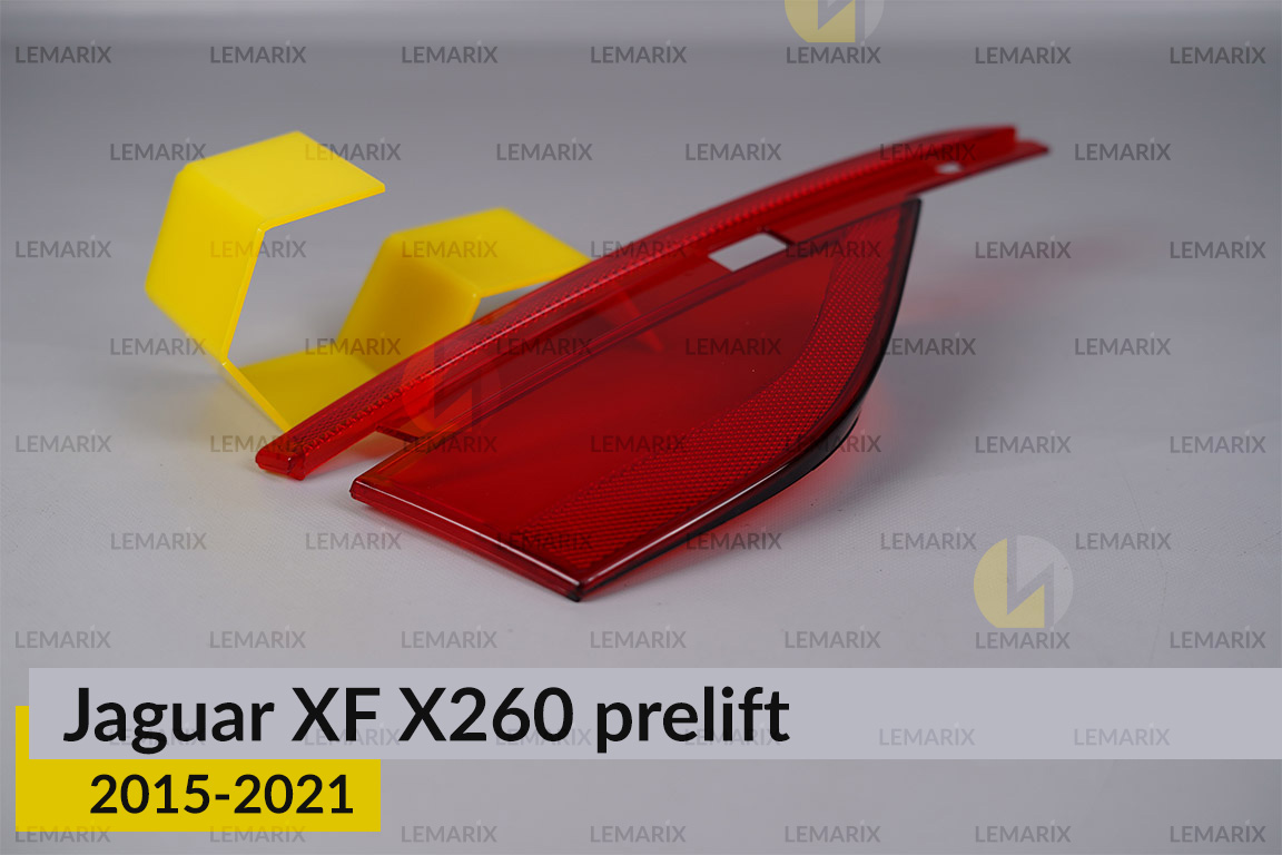 Скло заднього ліхтаря внутрішнє в кришці багажника Jaguar XF X260 (2015-2021) дорест ліве