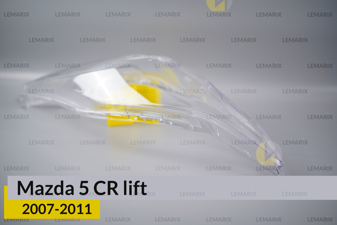Скло фари Mazda 5 CR (2007-2011) рест праве