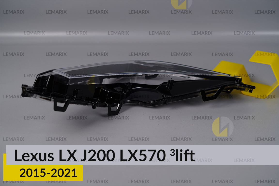 Скло протитуманної фари Lexus LX J200 LX570 (2015-2021) 3 рест праве