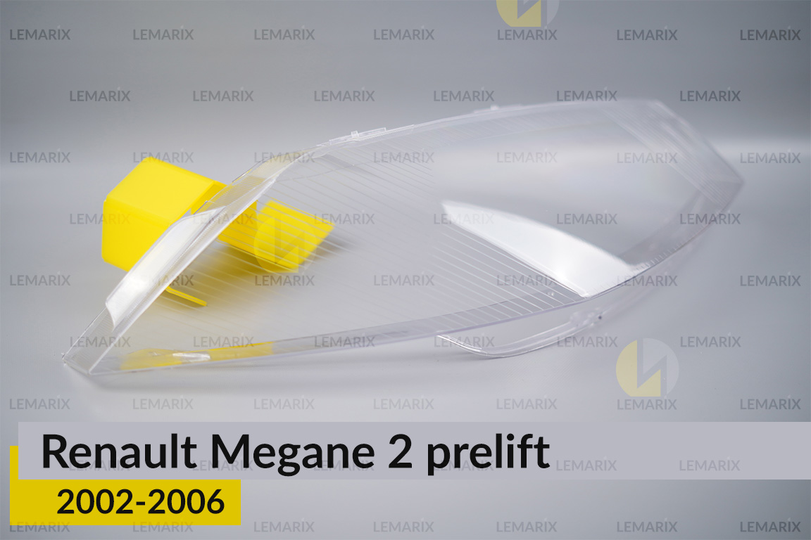 Скло фари Renault Megane 2 (2002-2006) дорест праве