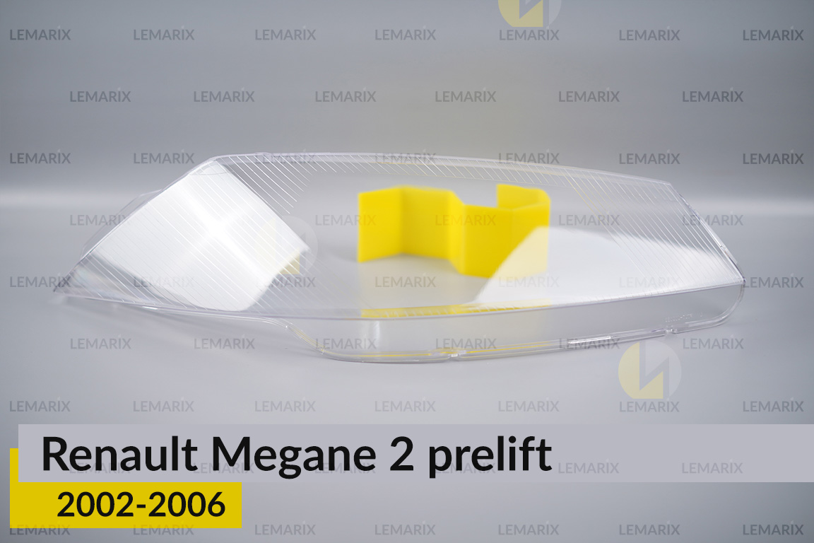 Скло фари Renault Megane 2 (2002-2006) дорест праве