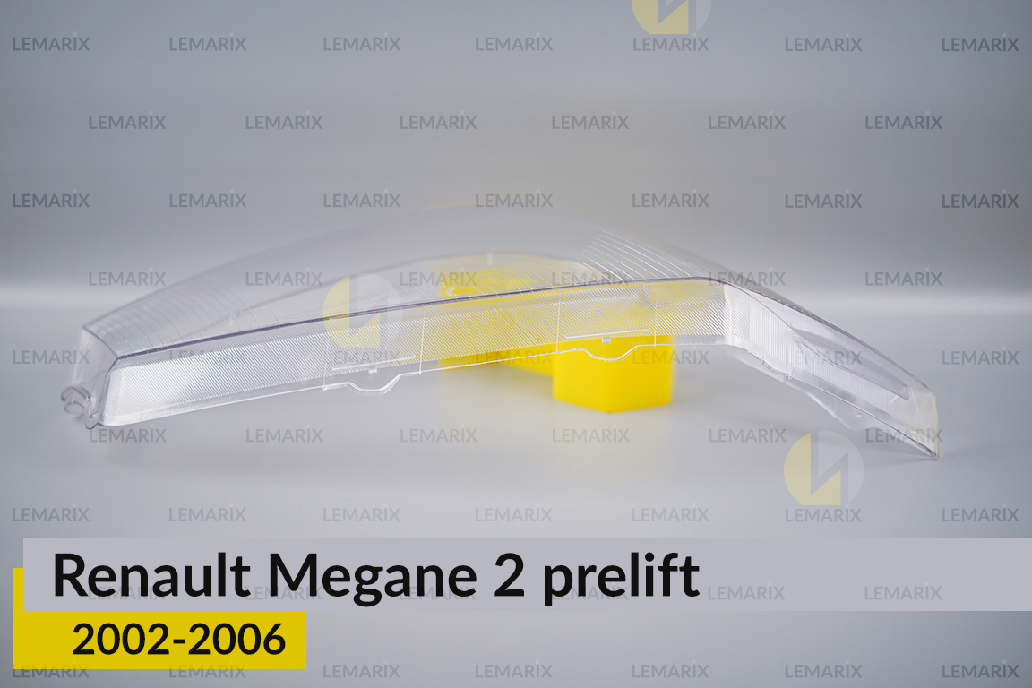 Скло фари Renault Megane 2 (2002-2006) дорест праве