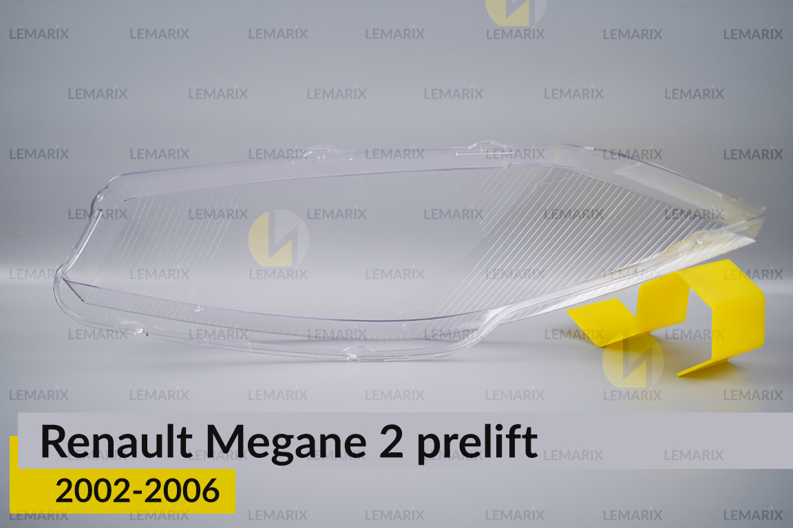 Скло фари Renault Megane 2 (2002-2006) дорест праве