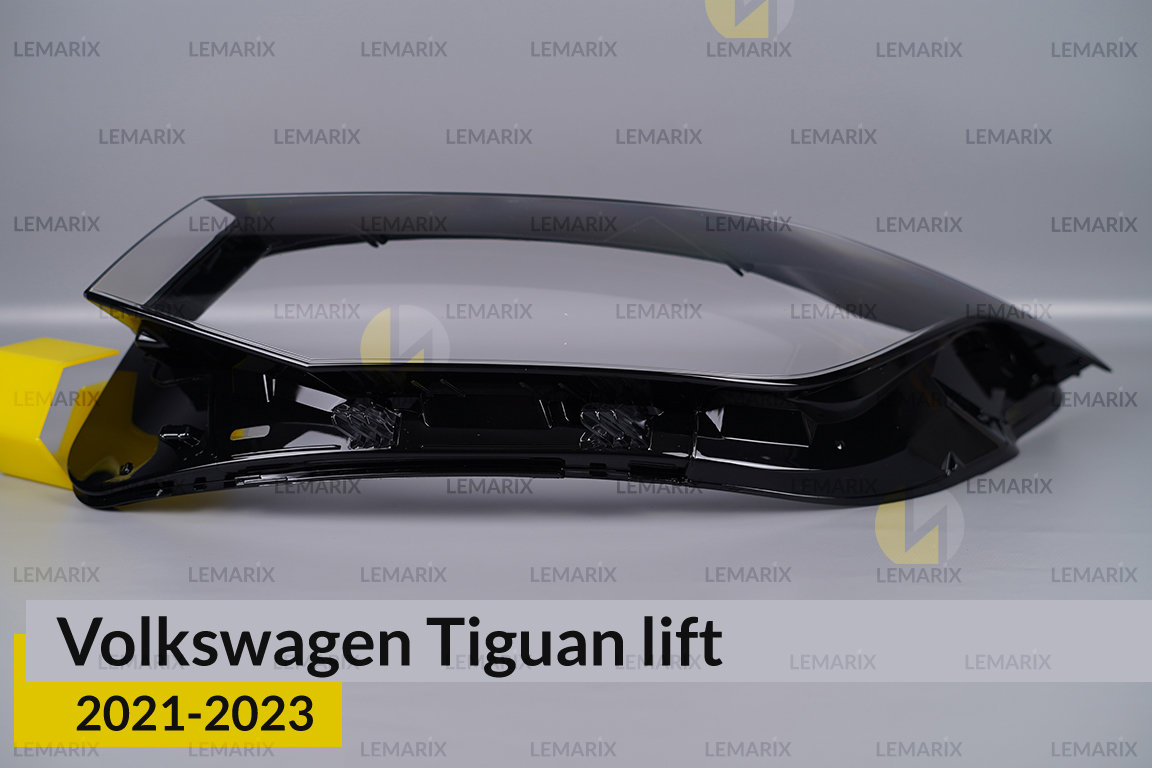 Скло фари VW Volkswagen Tiguan (2021-2023) рест ліве