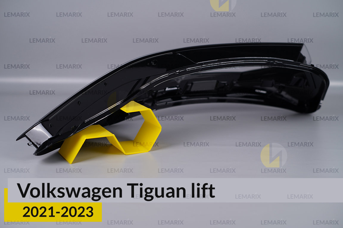 Скло фари VW Volkswagen Tiguan (2021-2023) рест ліве