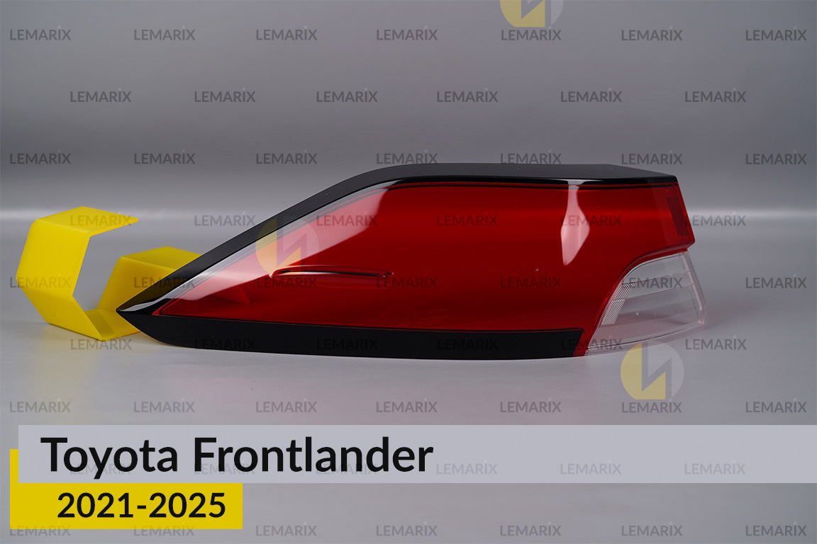 Скло заднього ліхтаря зовнішнє в крилі Toyota Frontlander (2021-2026) ліве