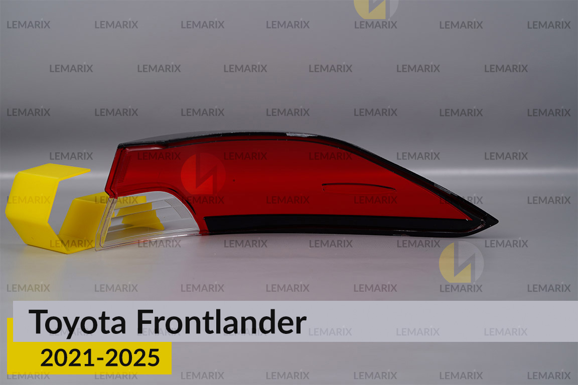 Скло заднього ліхтаря зовнішнє в крилі Toyota Frontlander (2021-2026) ліве