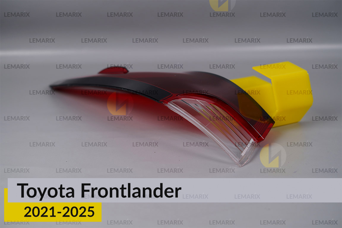 Скло заднього ліхтаря зовнішнє в крилі Toyota Frontlander (2021-2026) ліве