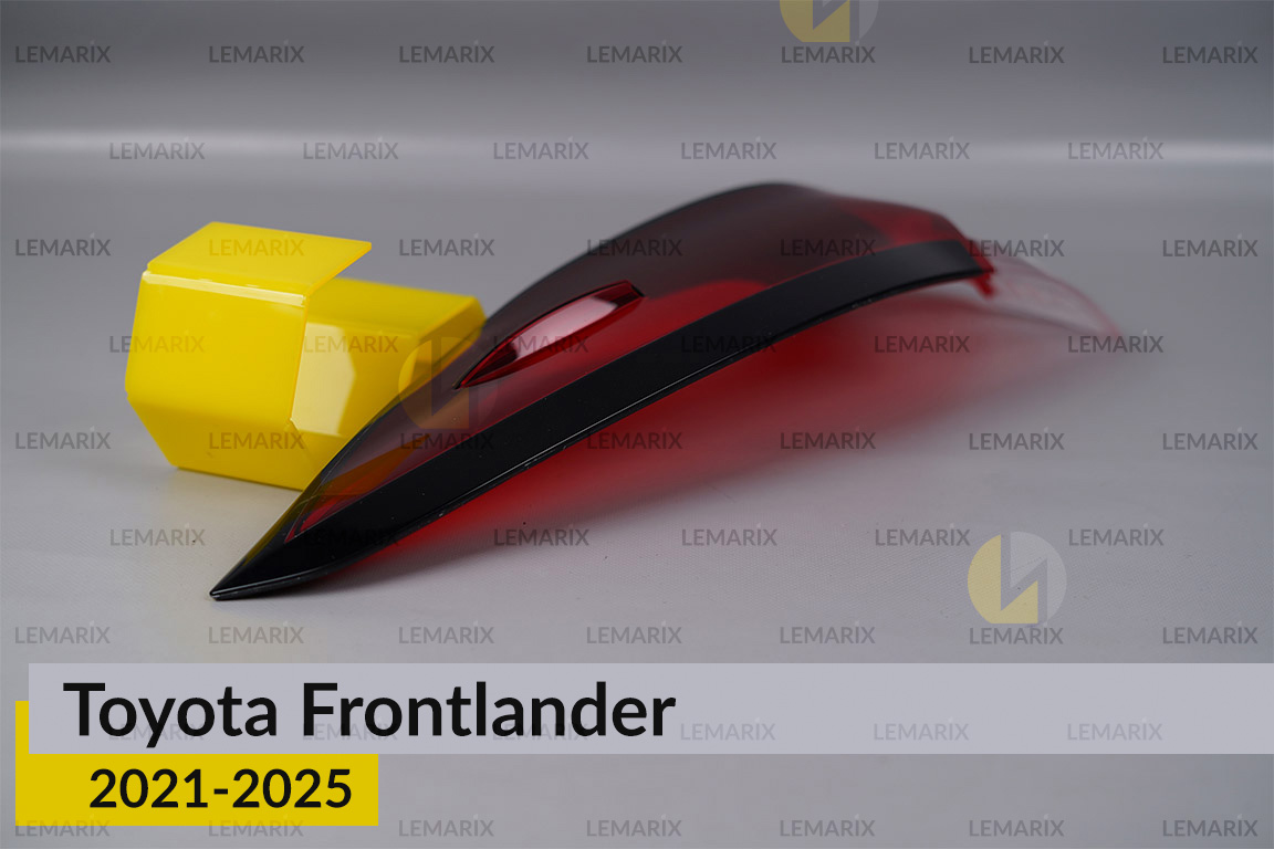 Скло заднього ліхтаря зовнішнє в крилі Toyota Frontlander (2021-2026) ліве