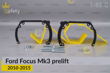Переходная рамка для Ford Focus Mk3 (2010-2015) дорест