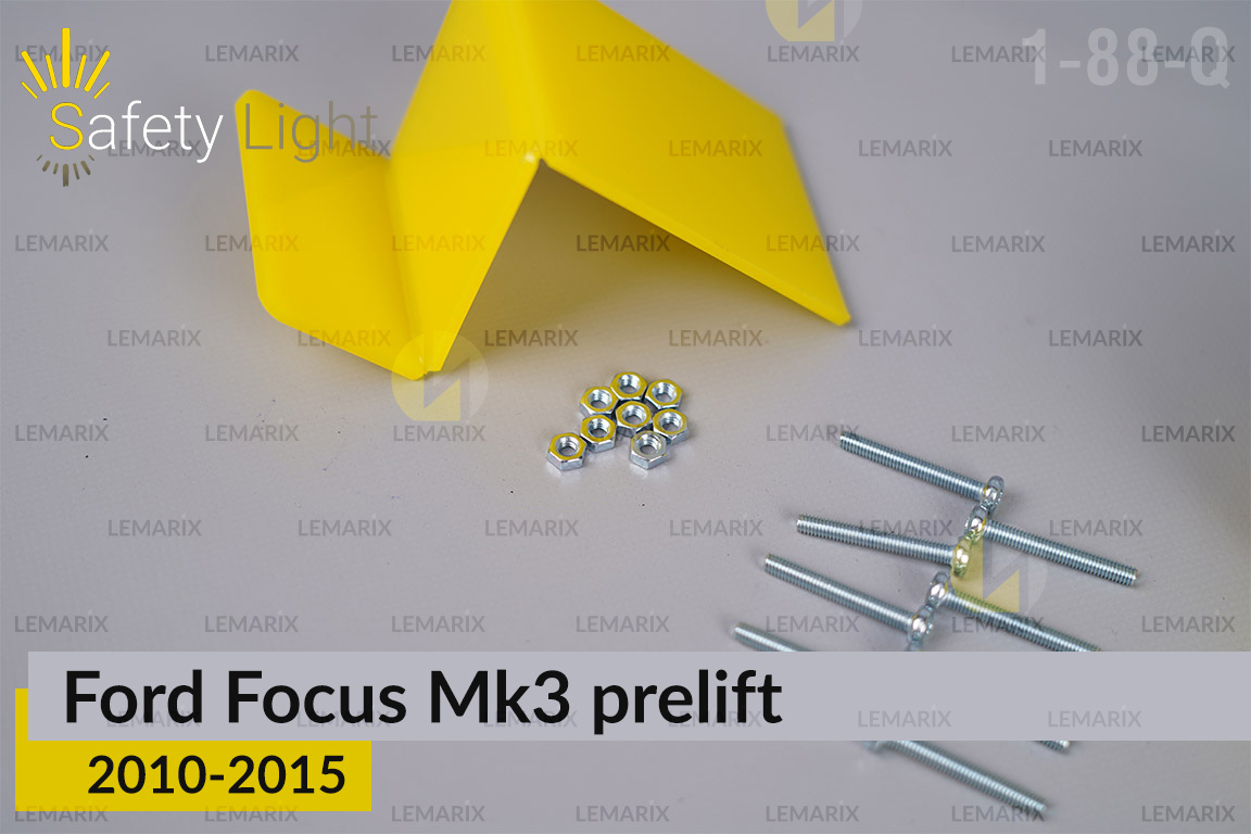 Перехідна рамка для Ford Focus Mk3 (2010-2015) дорест