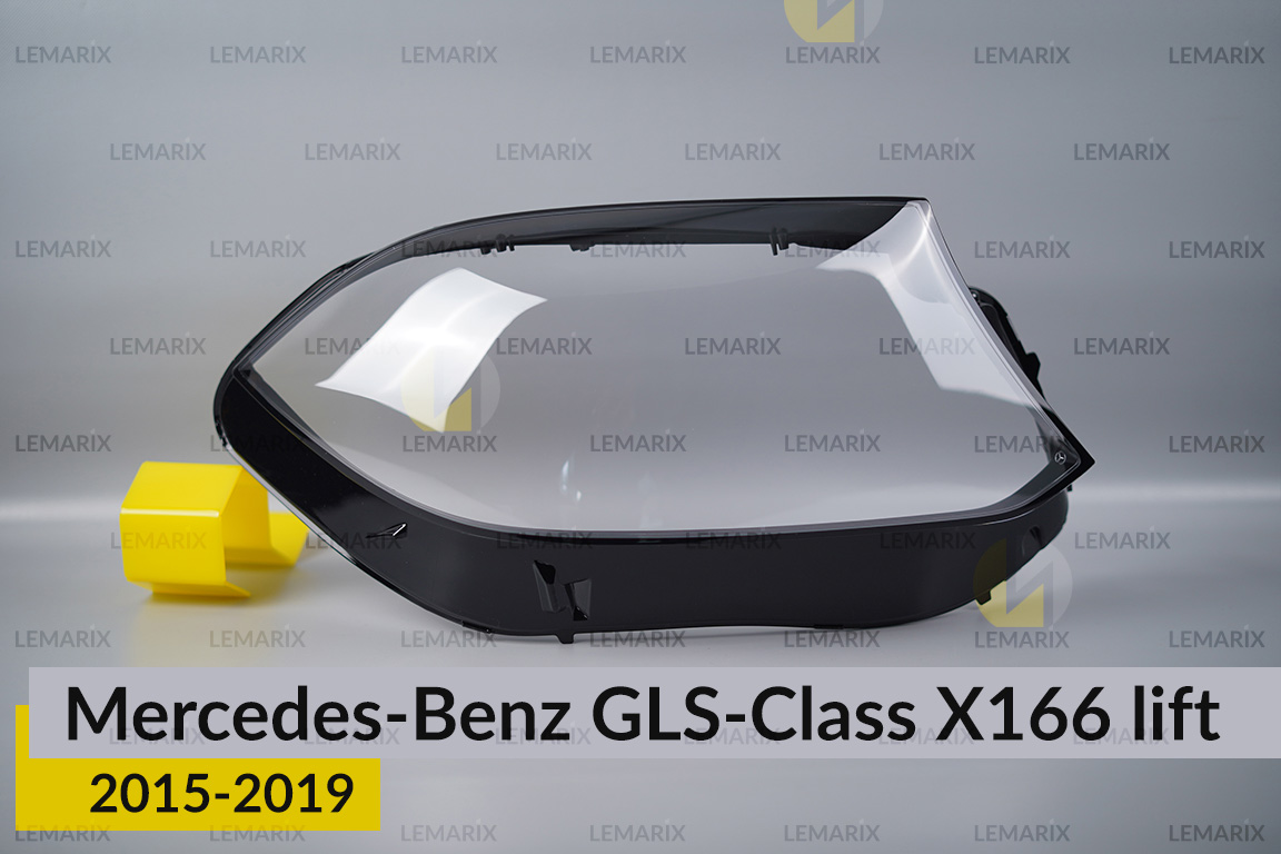 Скло фари Mercedes-Benz GLS-Class X166 (2015-2019) рест праве